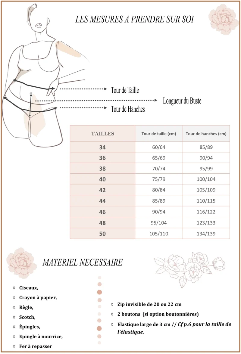 Patron de couture Matcha Pantalon/Short