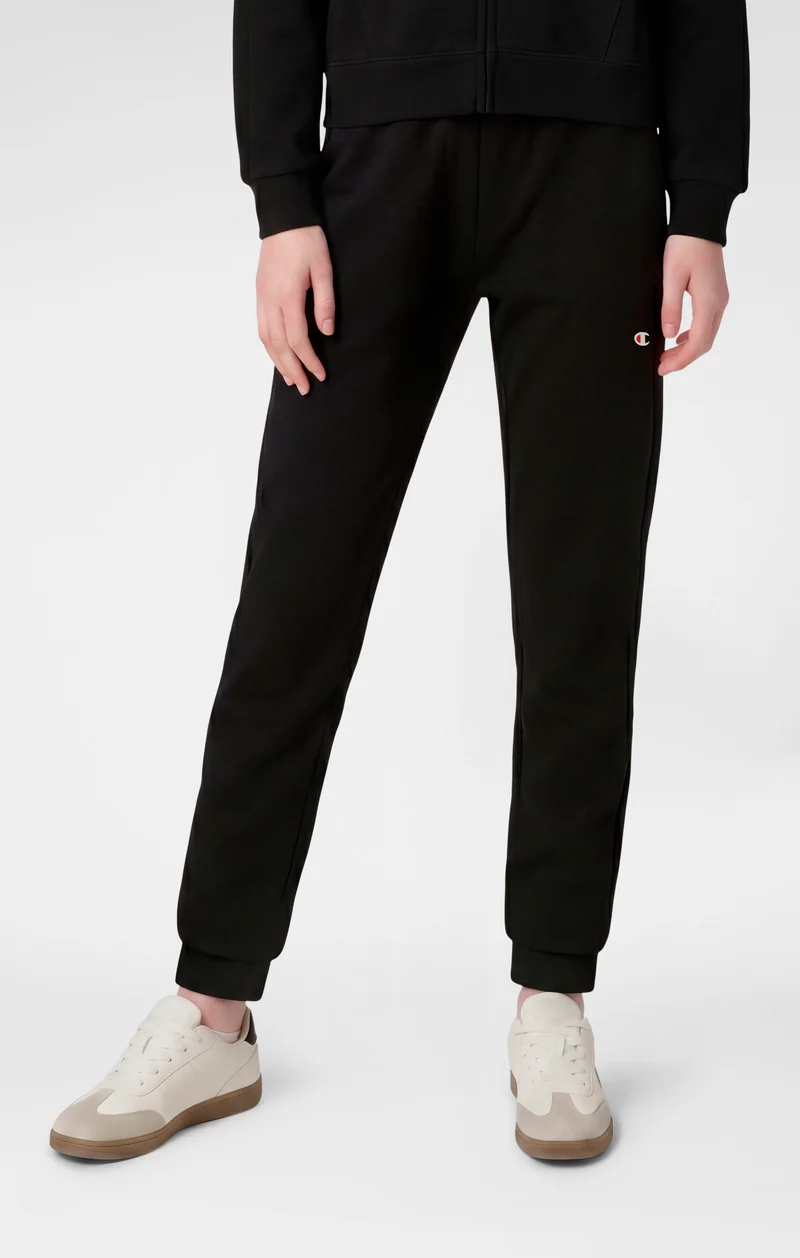Girls’ Slim Straight Hem Trousers with Brushed Interior