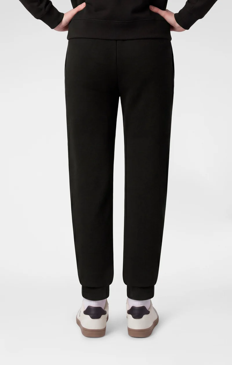 Girls’ Slim Straight Hem Trousers with Brushed Interior