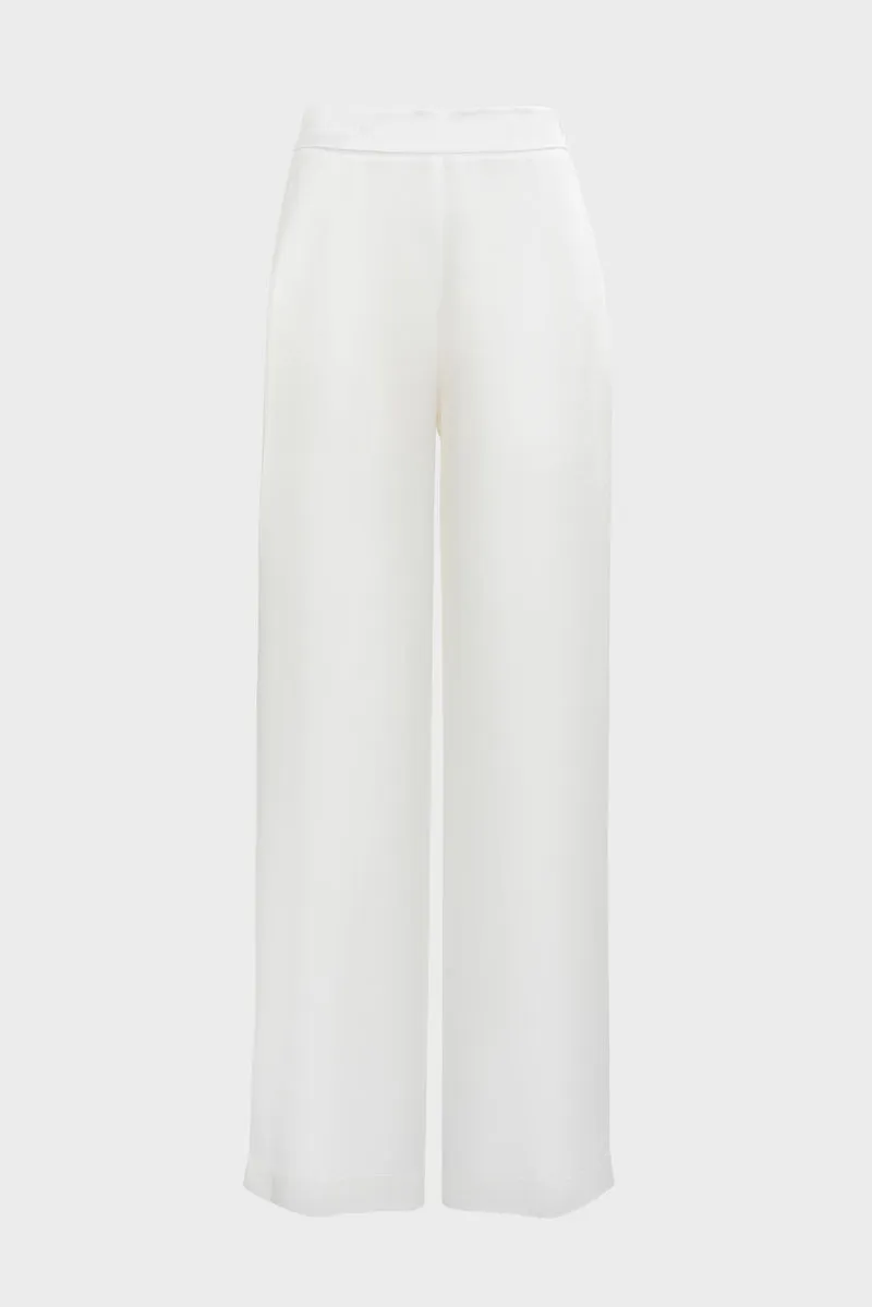 Pantalon en satin