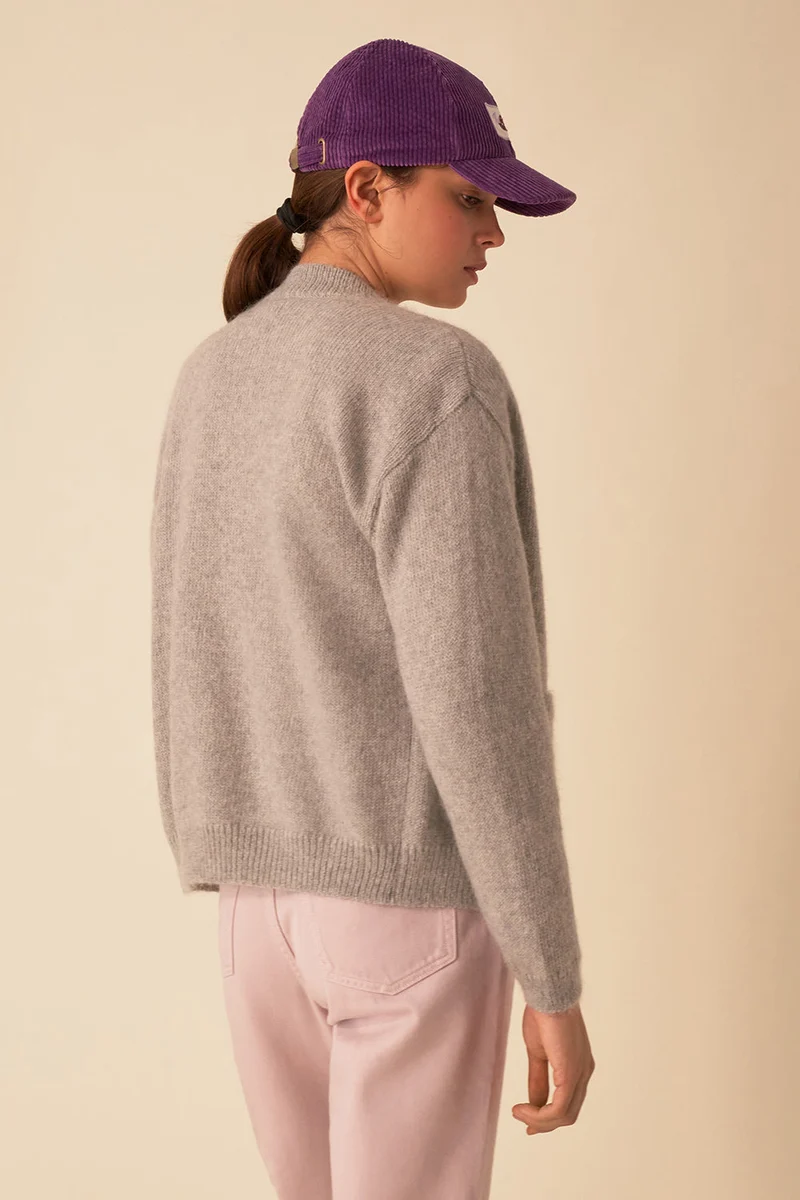 gilet dixou gris chine