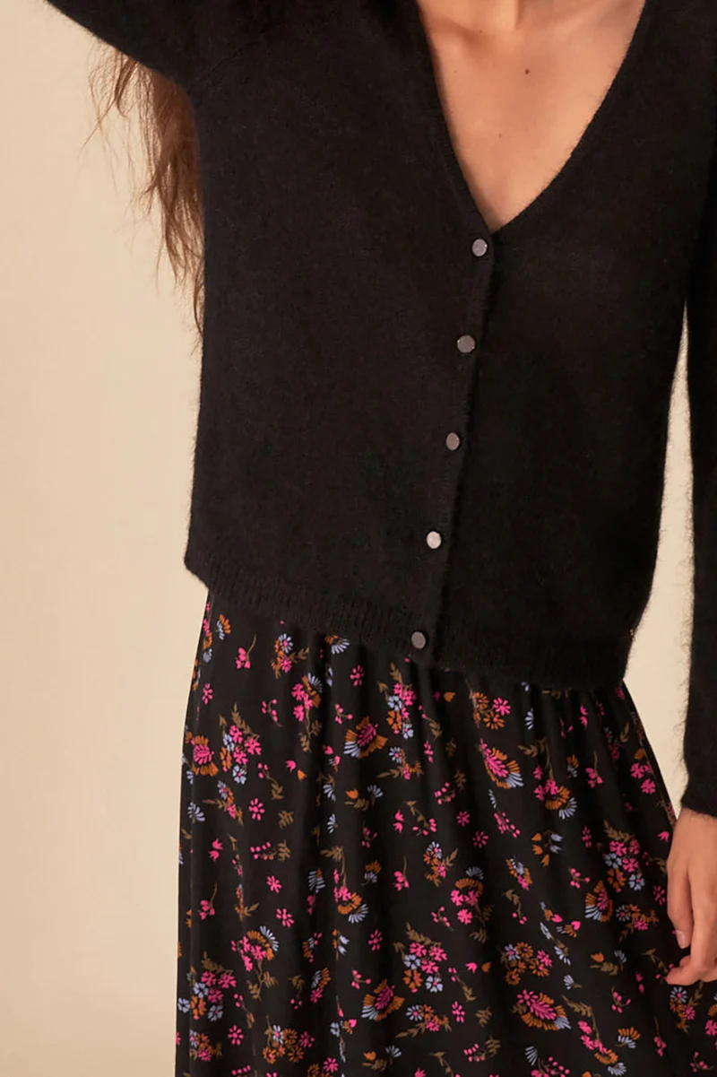 gilet ashley pavot