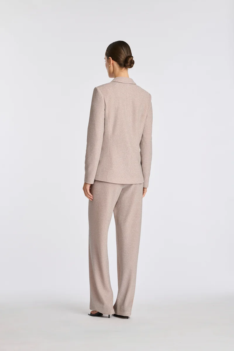 Blazer en jersey irisé