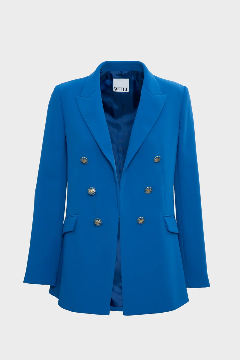 Blazer en microfibre