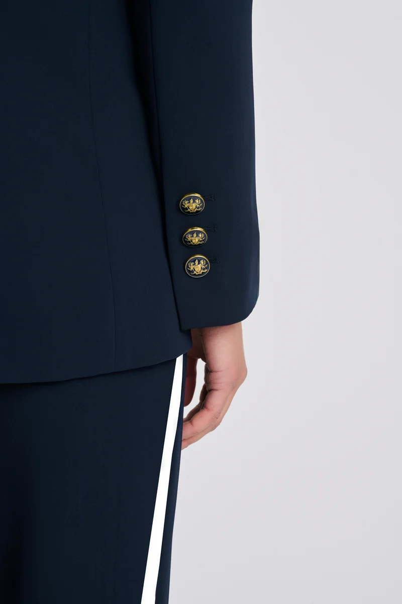 Blazer en microfibre