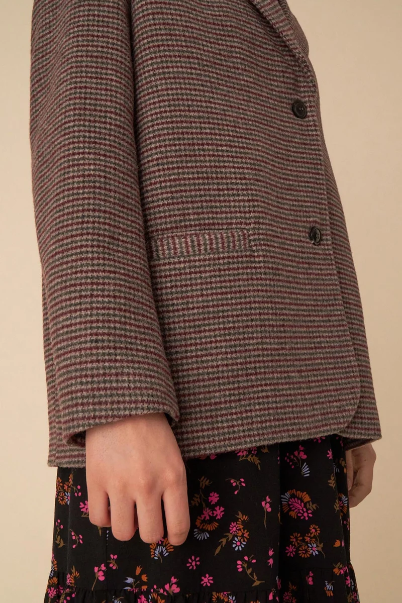 veste ernestine carreaux alison