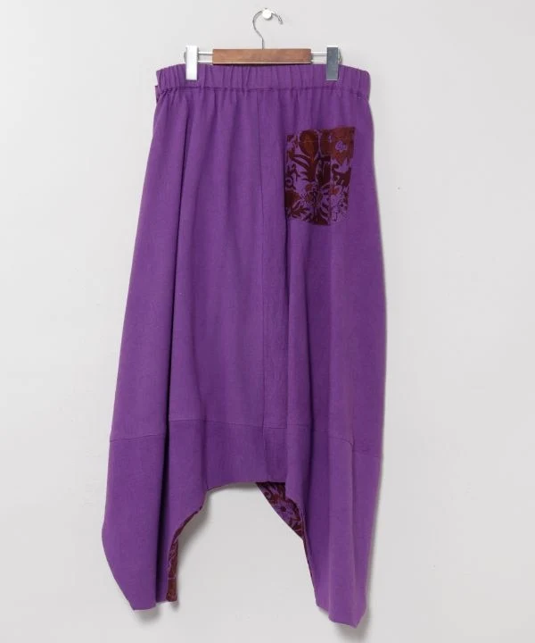 Pantalon harem botanique