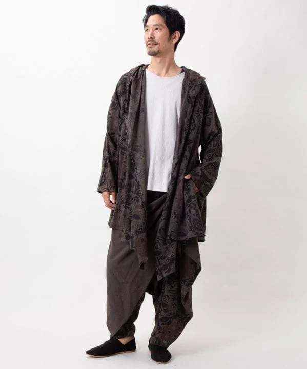 Pantalon harem botanique