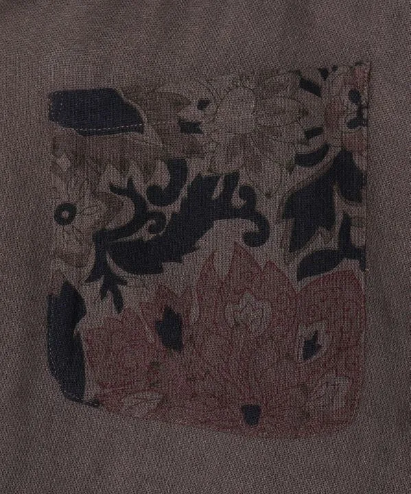 Pantalon harem botanique