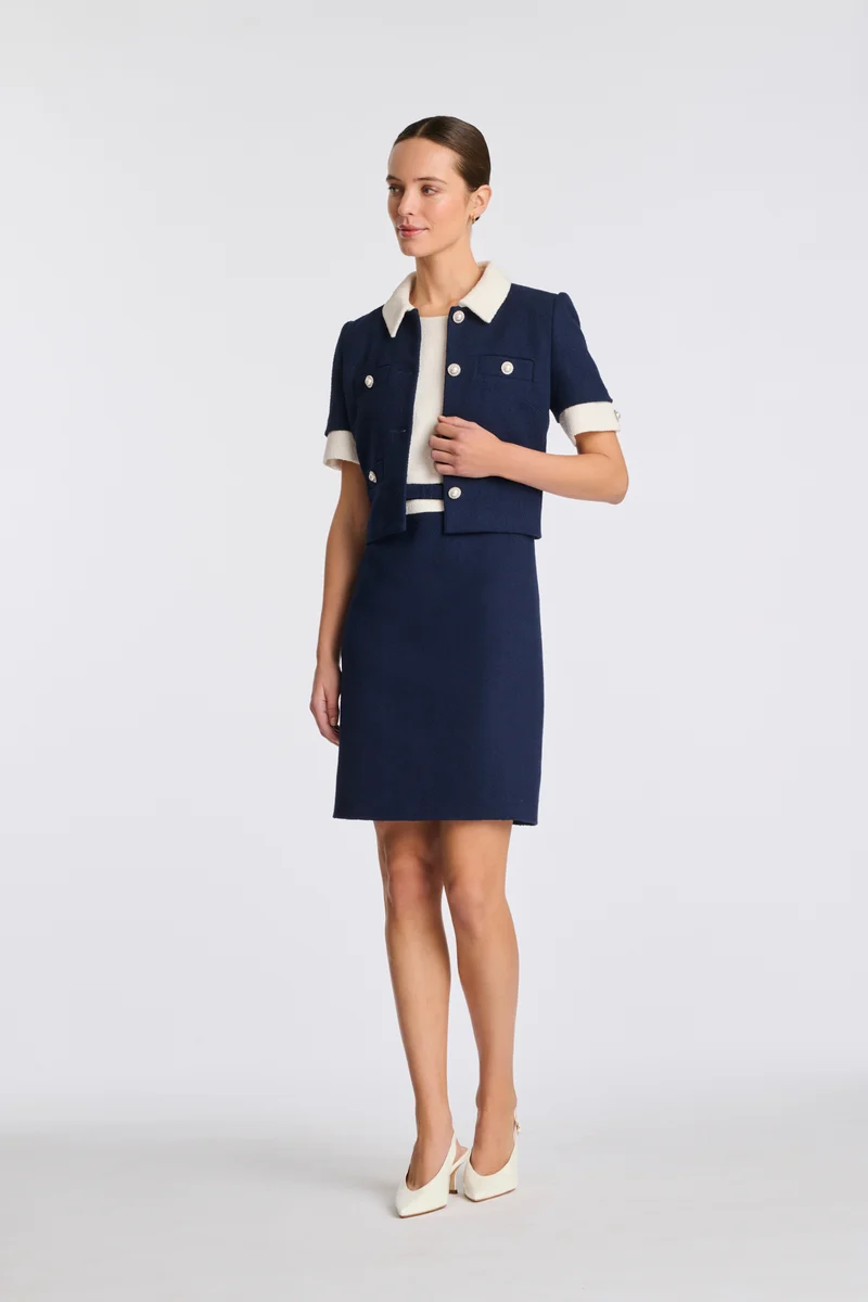 Veste en bouclette de coton