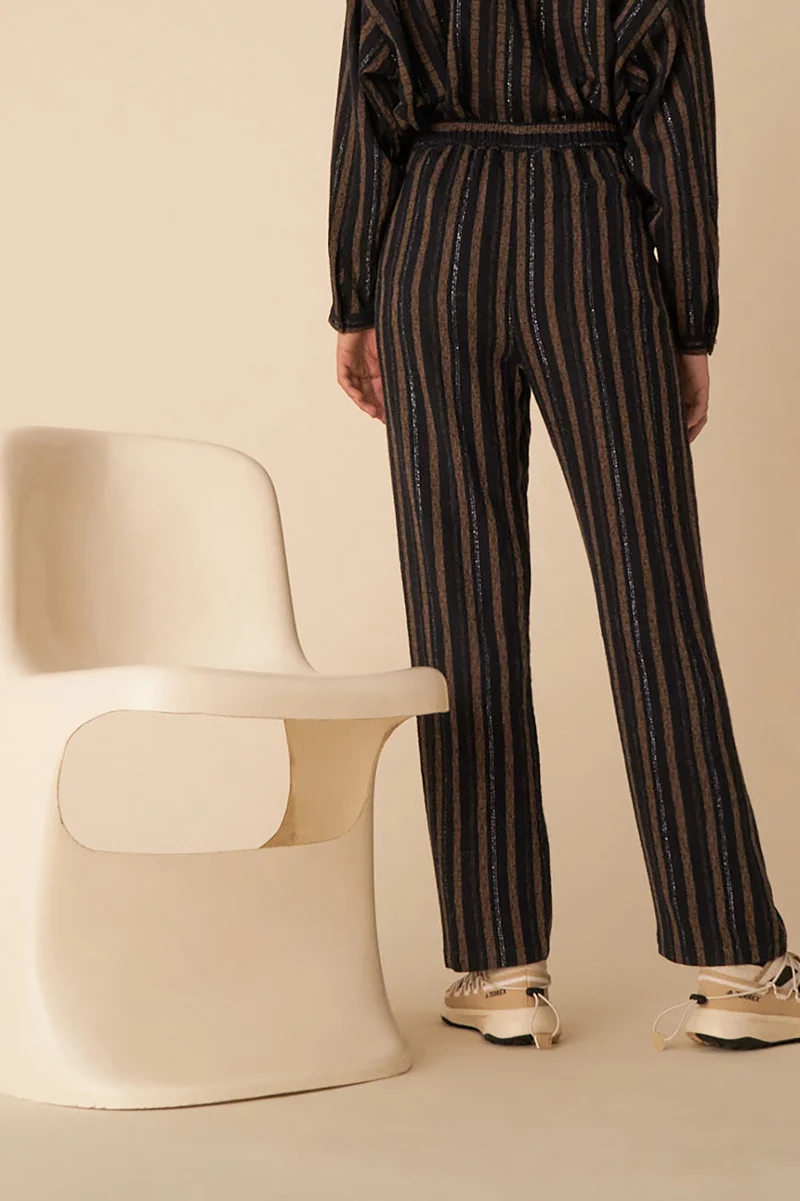 pantalon etretat rayure bonnie