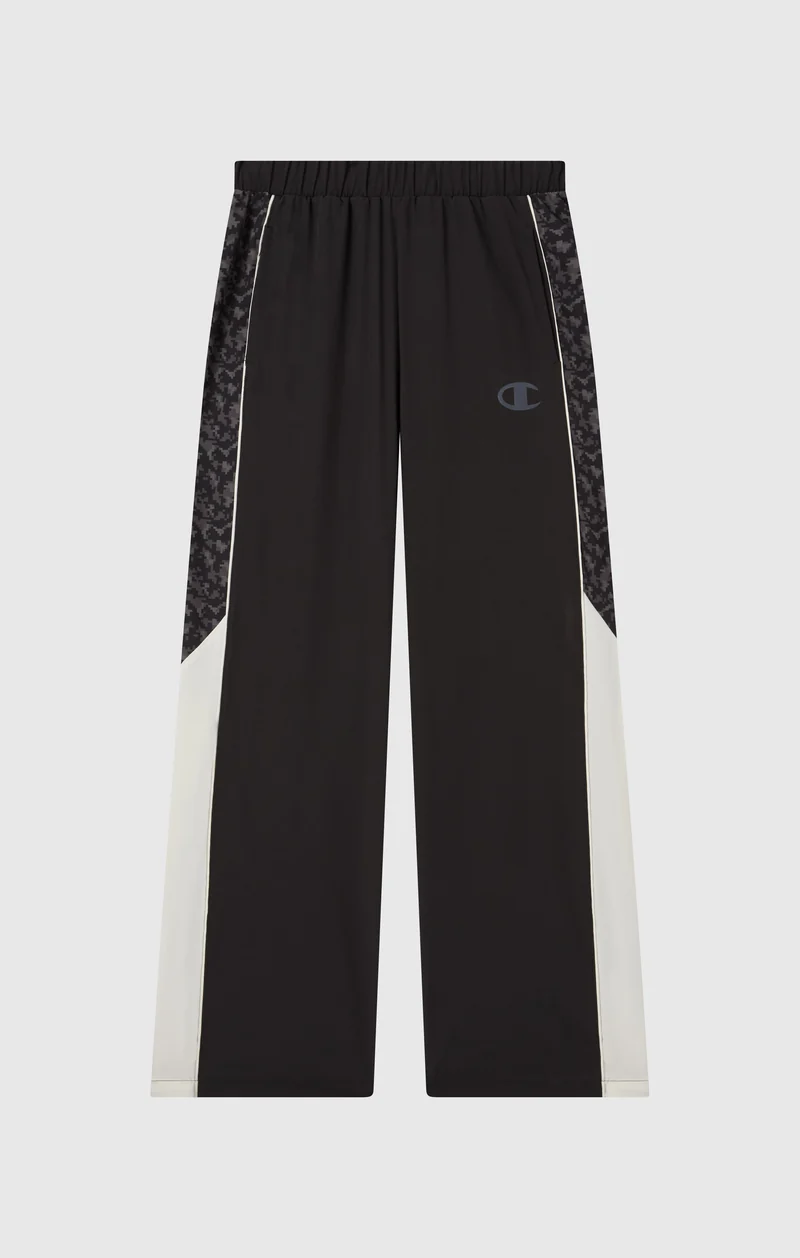 Women’s Stretch Fabric Trousers with Colour Block Panels