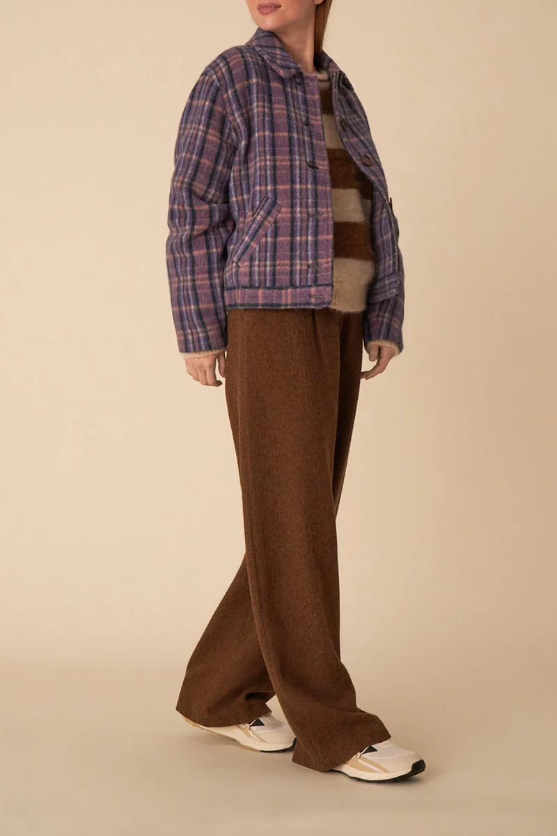 manteau neoma carreaux daisy