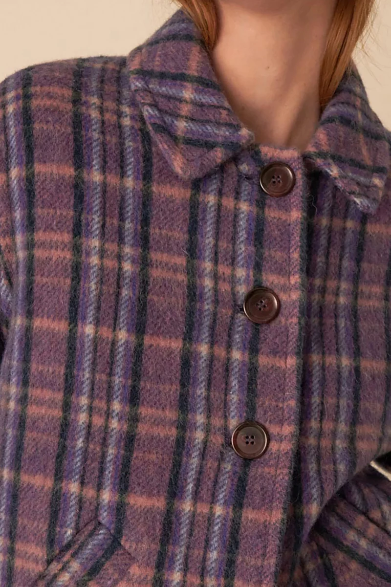 manteau neoma carreaux daisy