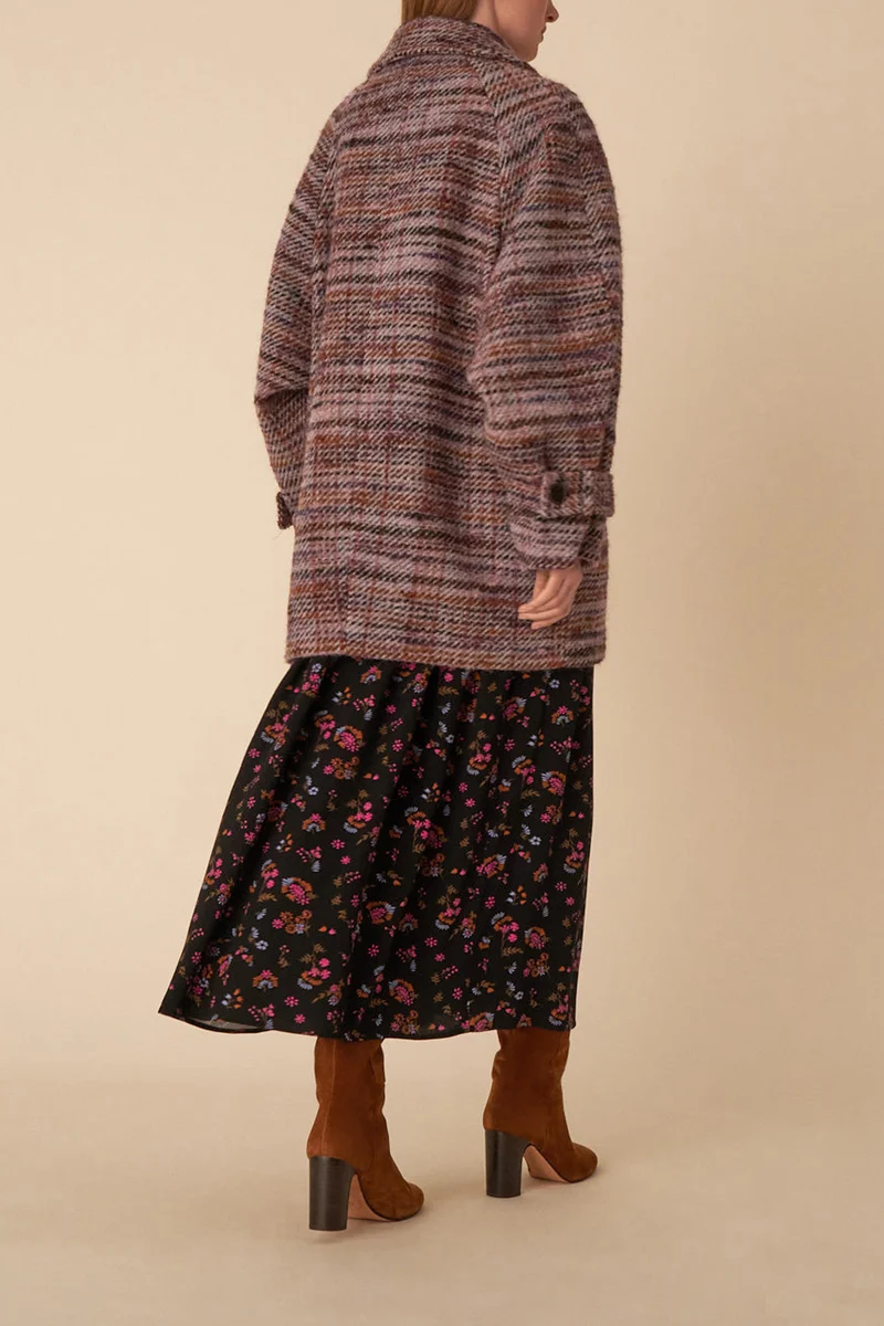 manteau nerissa carreaux miranda