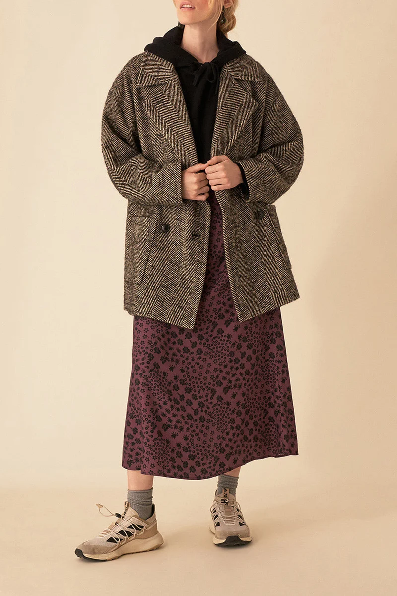 manteau nerobi chevron marta