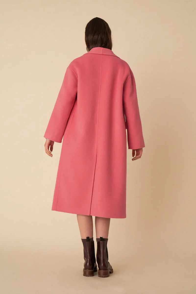 manteau neron rose