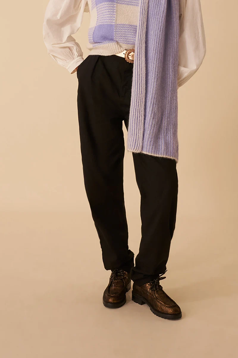 blouse ray ecru