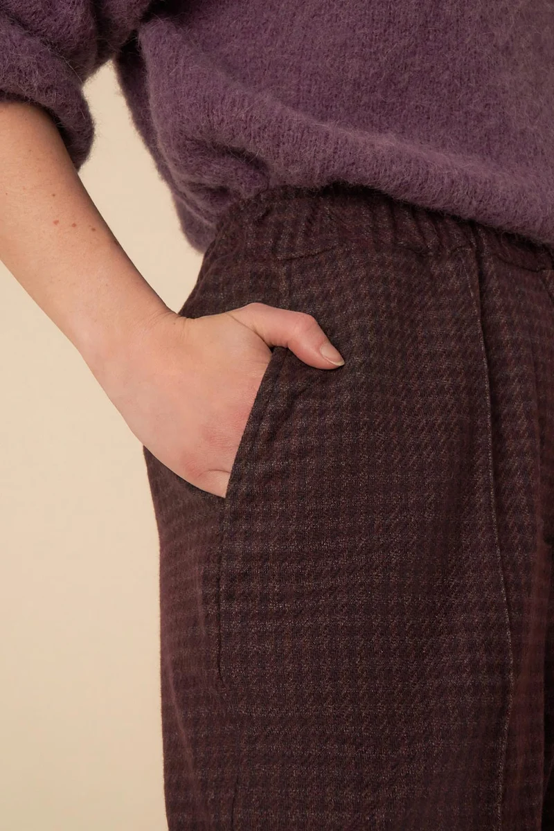 pantalon sabado carreaux bridget