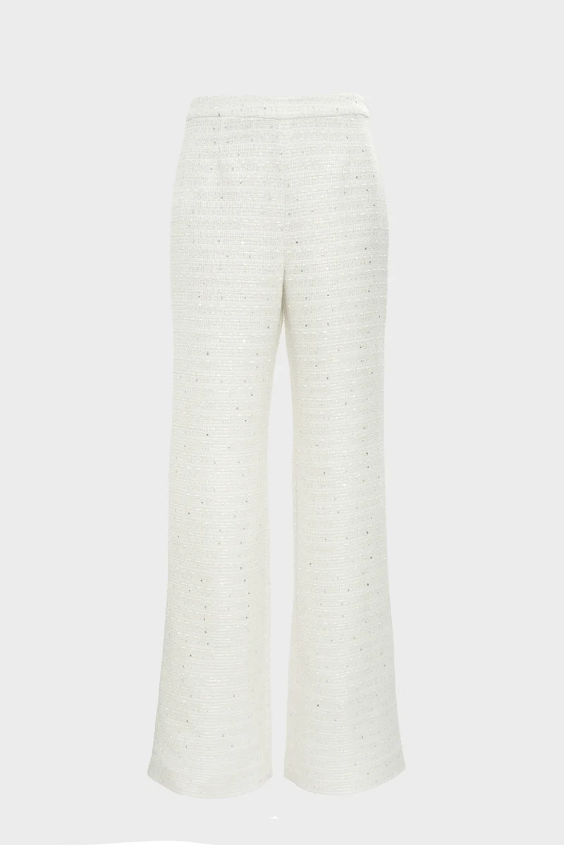 Pantalon en tweed