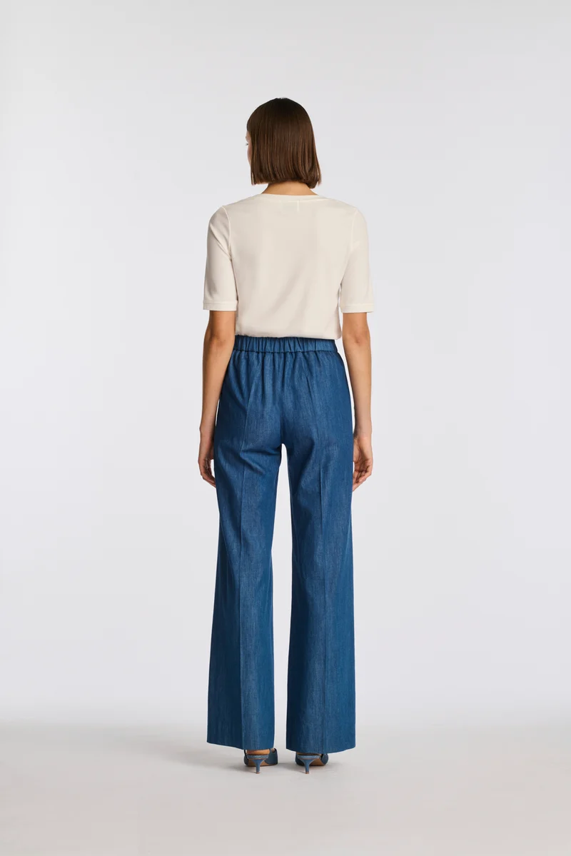 Pantalon en denim fluide