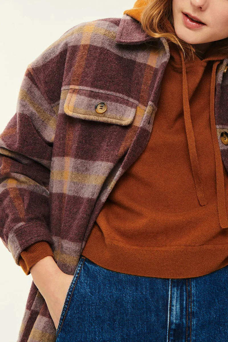 veste sofia violette