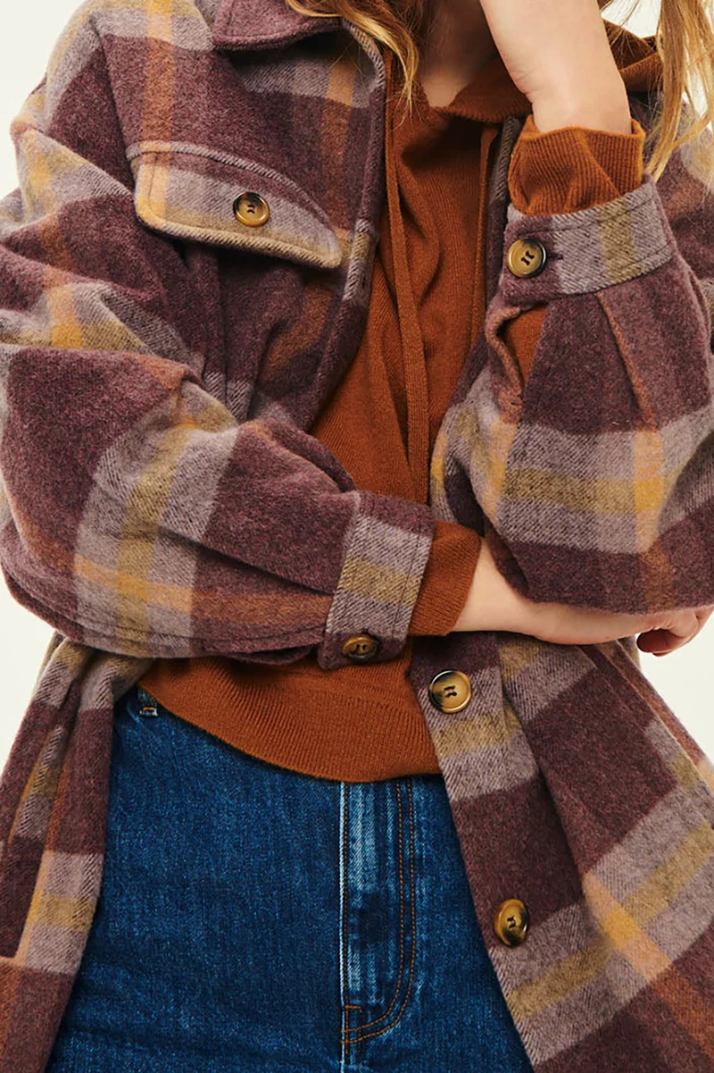 veste sofia violette