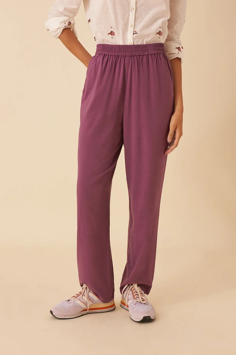 pantalon soka violette