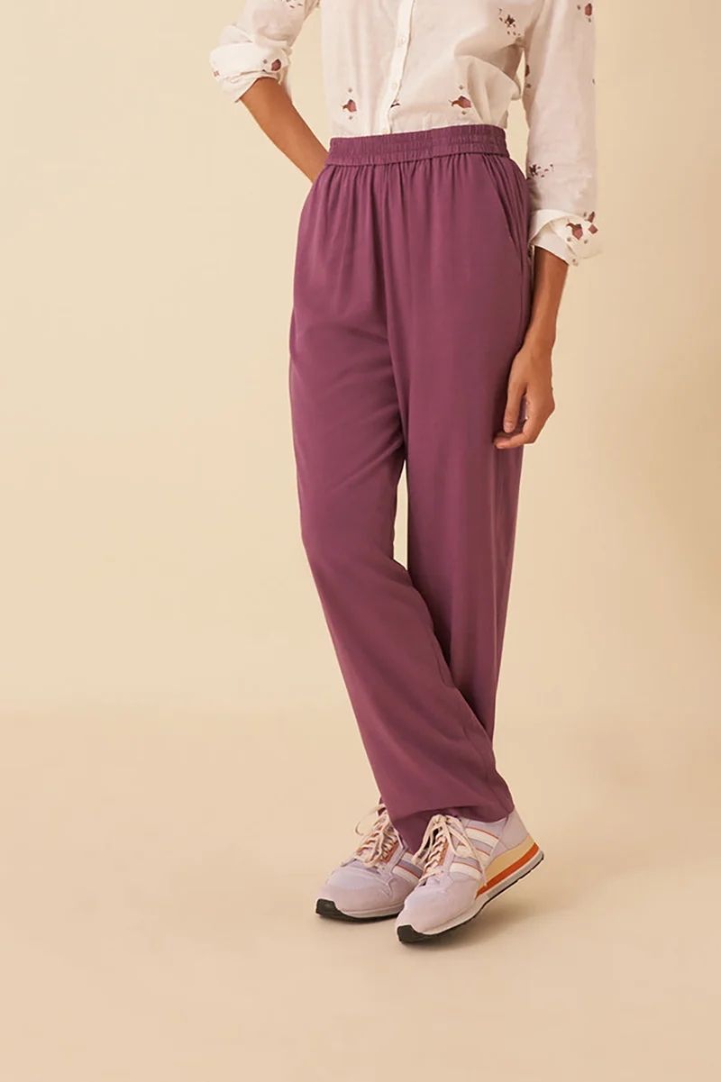 pantalon soka violette
