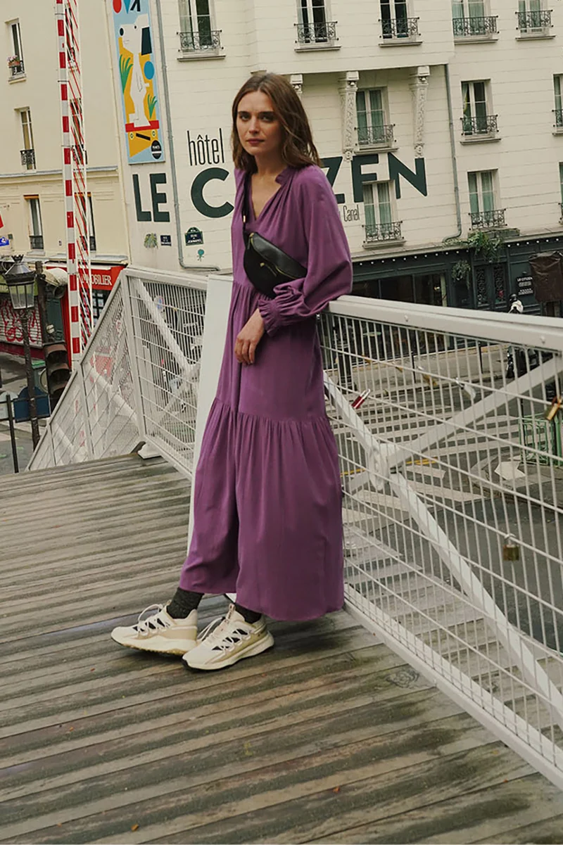robe sokina violette