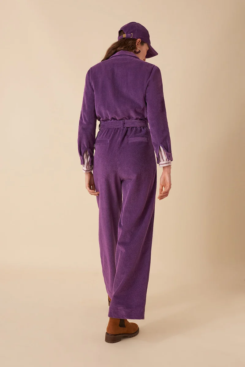 combi pantalon timotey violette