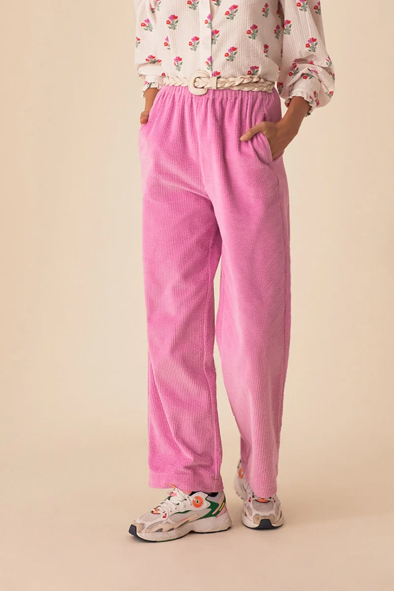 pantalon timousse guimauve