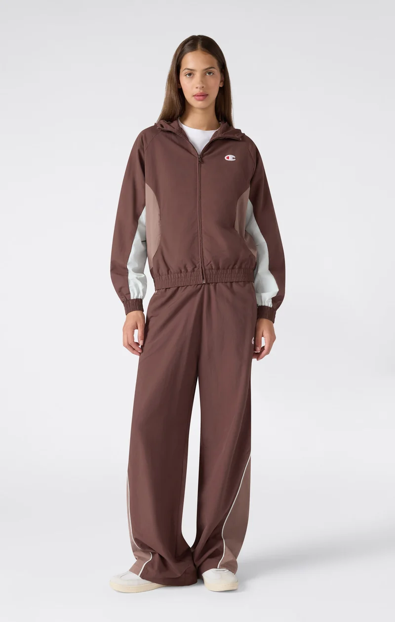 Women’s Wide Leg Nylon Trousers