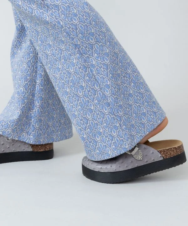 Pantalon bootcut du marché aux fleurs indien