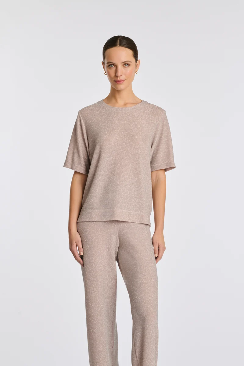 T-shirt en jersey irisé