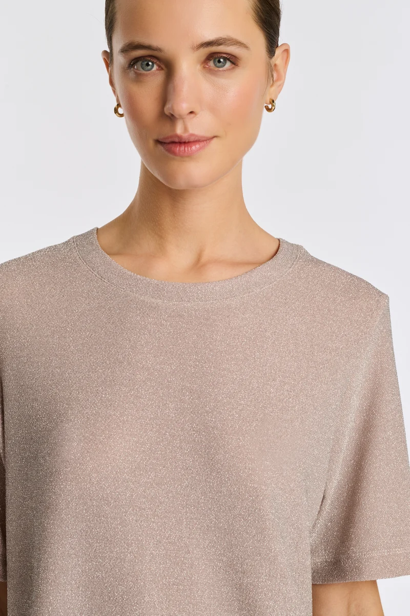 T-shirt en jersey irisé