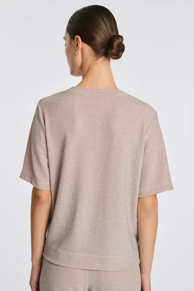 T-shirt en jersey irisé