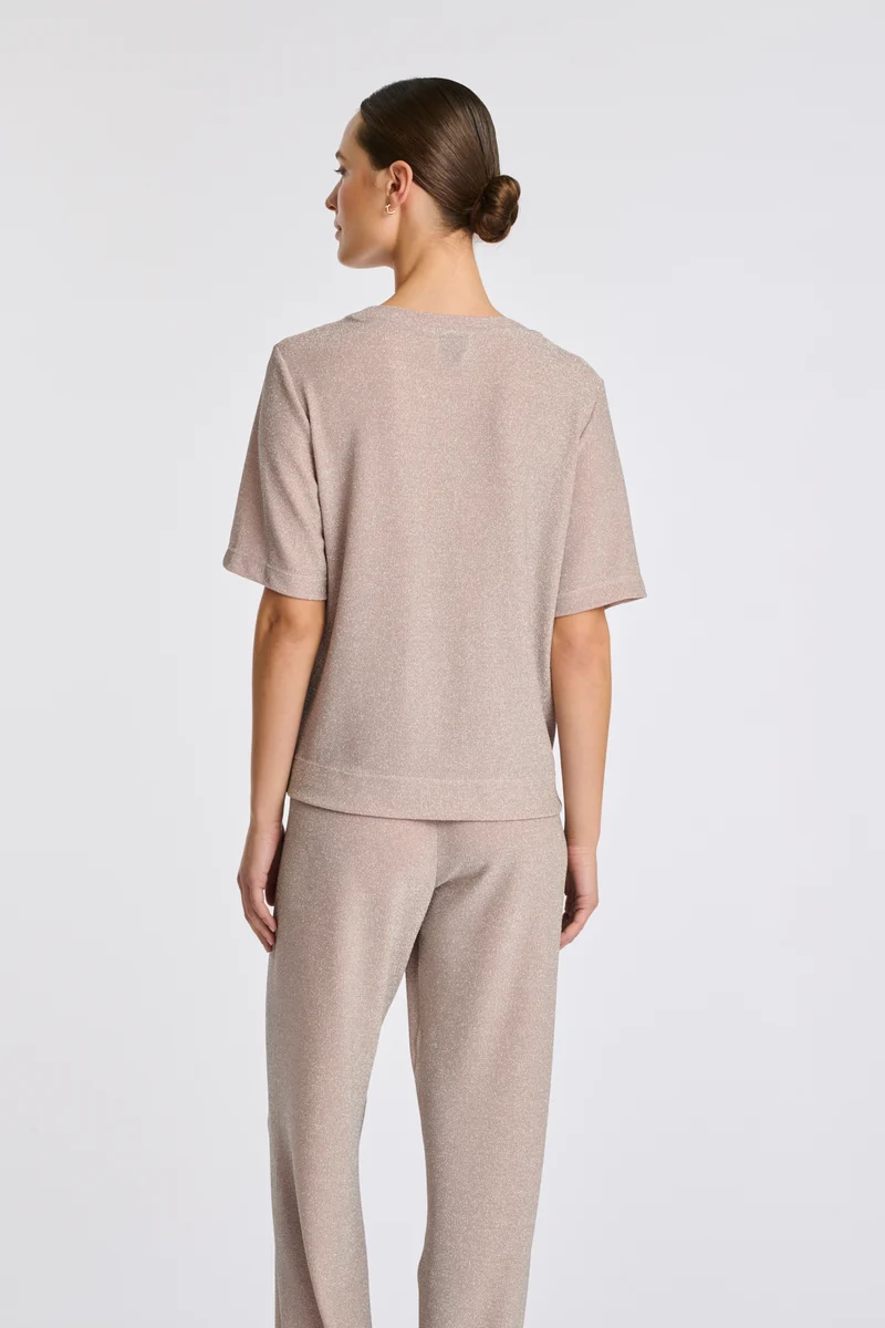 T-shirt en jersey irisé