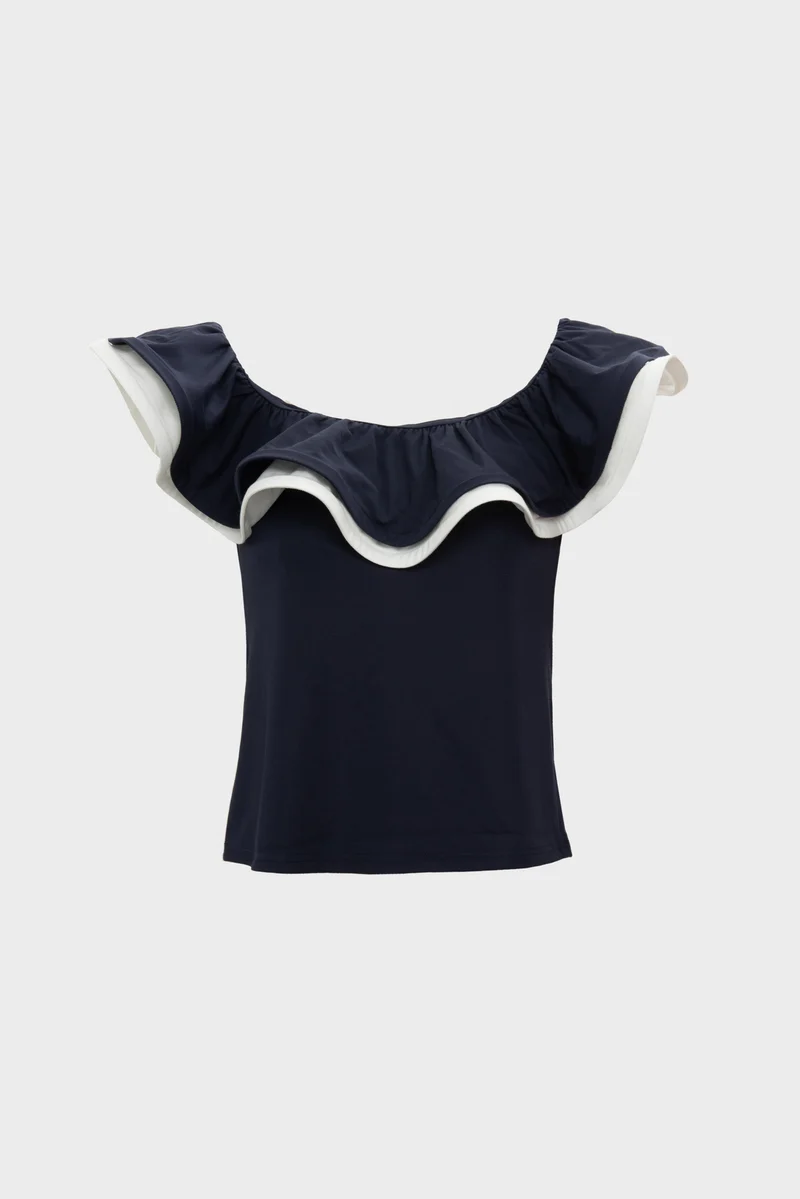 T-shirt volanté