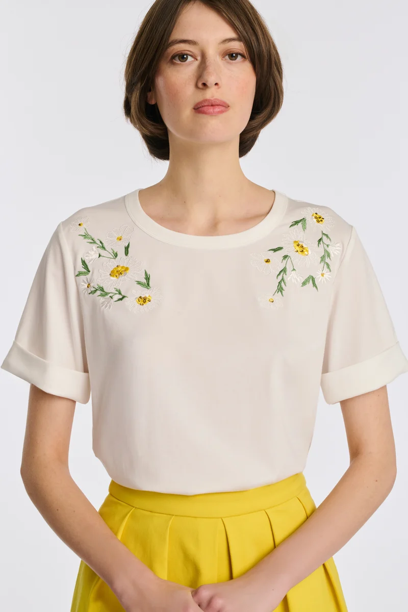 T-shirt marguerites