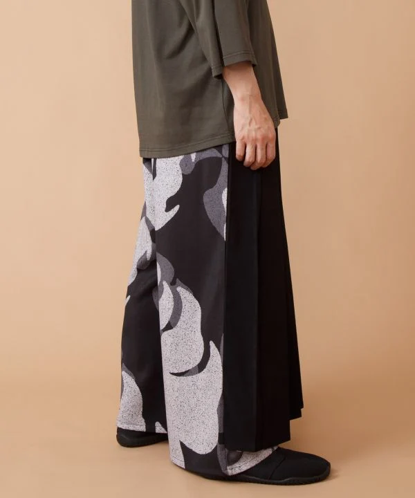 FUKUJIKAKU - Pantalon Hakama moderne de calligraphie japonaise