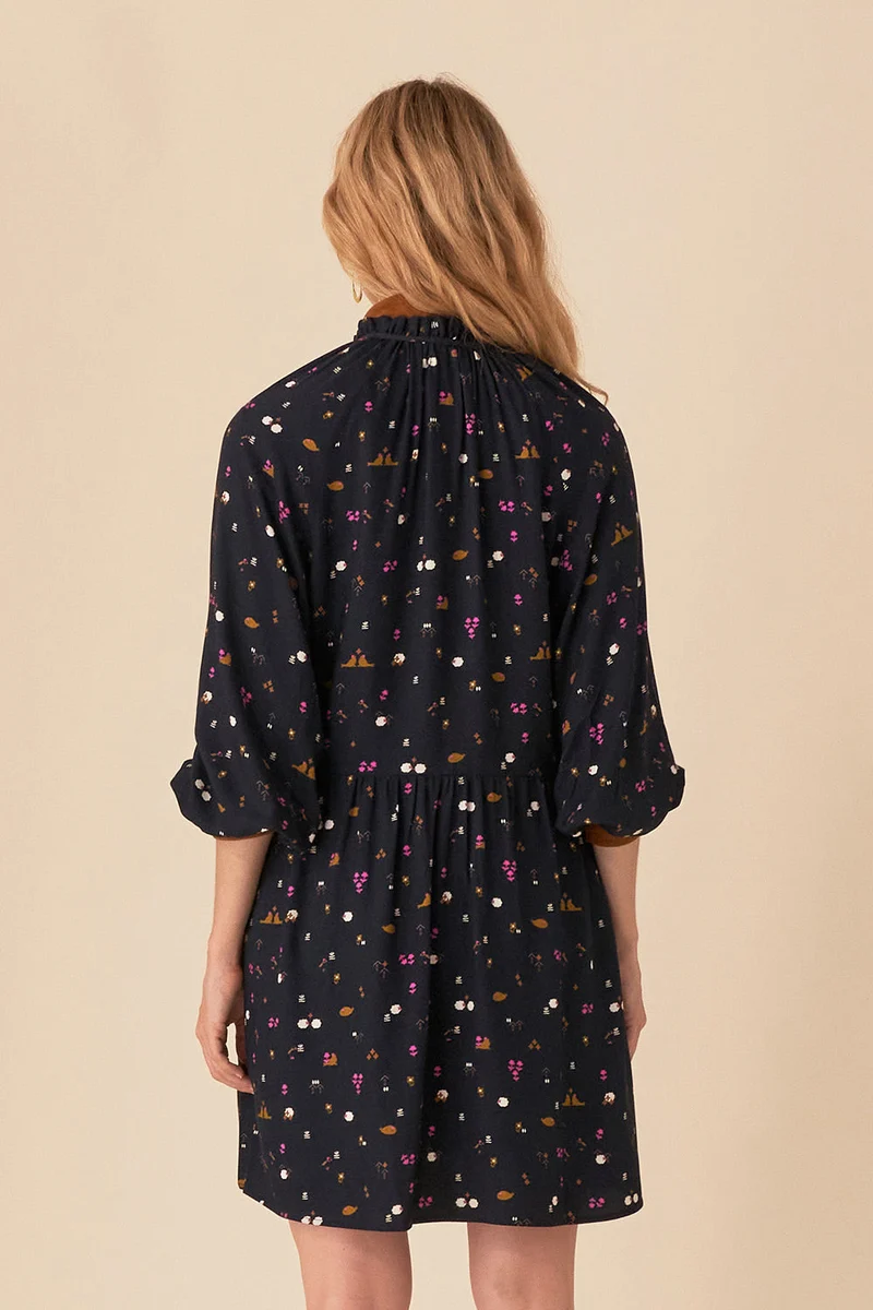 robe en viscose imprimée toulouse waly