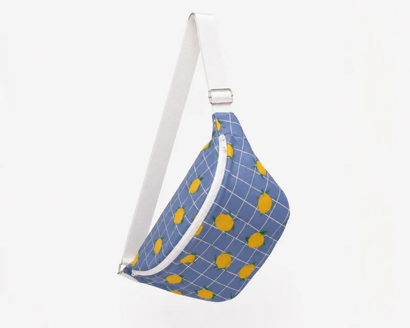 Banane citrons - Sac isotherme motif citrons Atelier Lucette