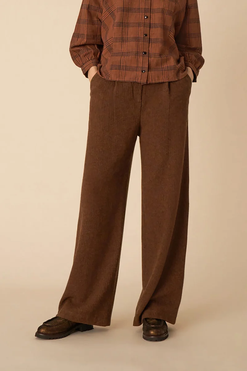 blouse vanita carreaux cannelé