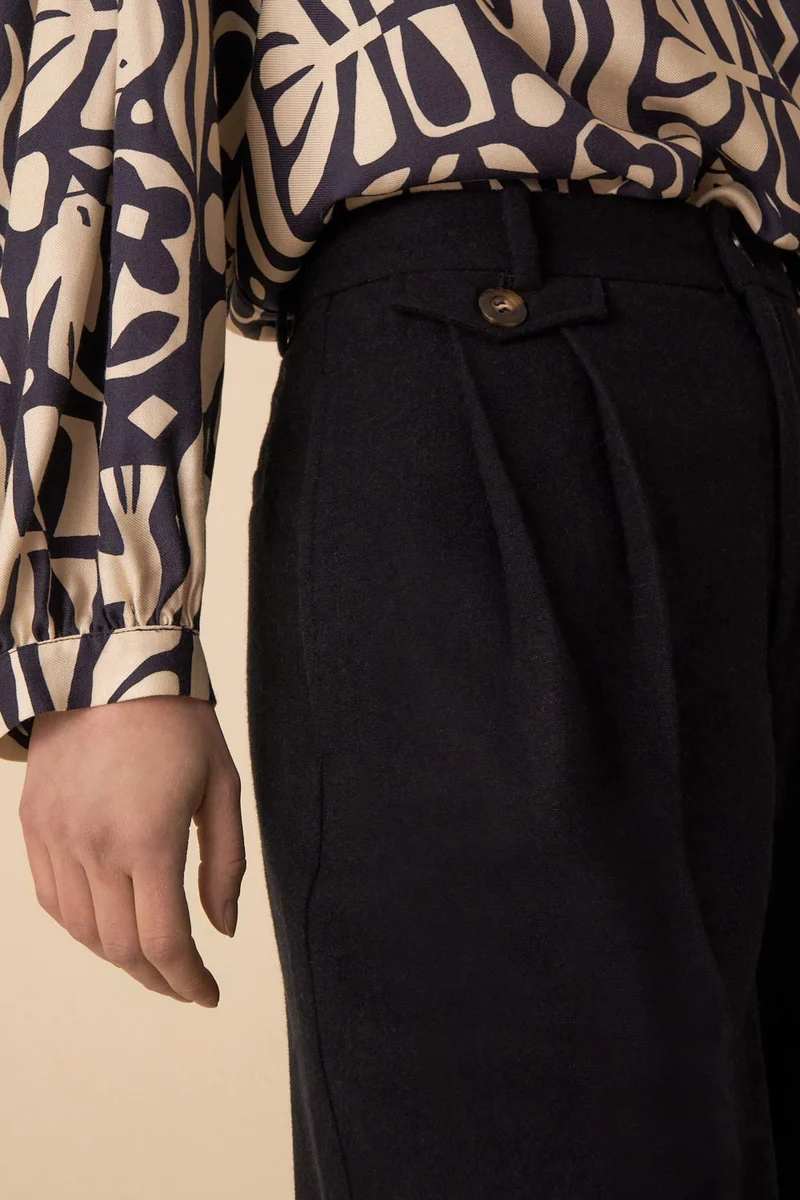 pantalon volare marine