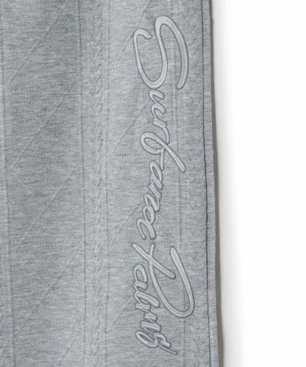 Pantalon en maille texturée brodée - SURF＆Palms