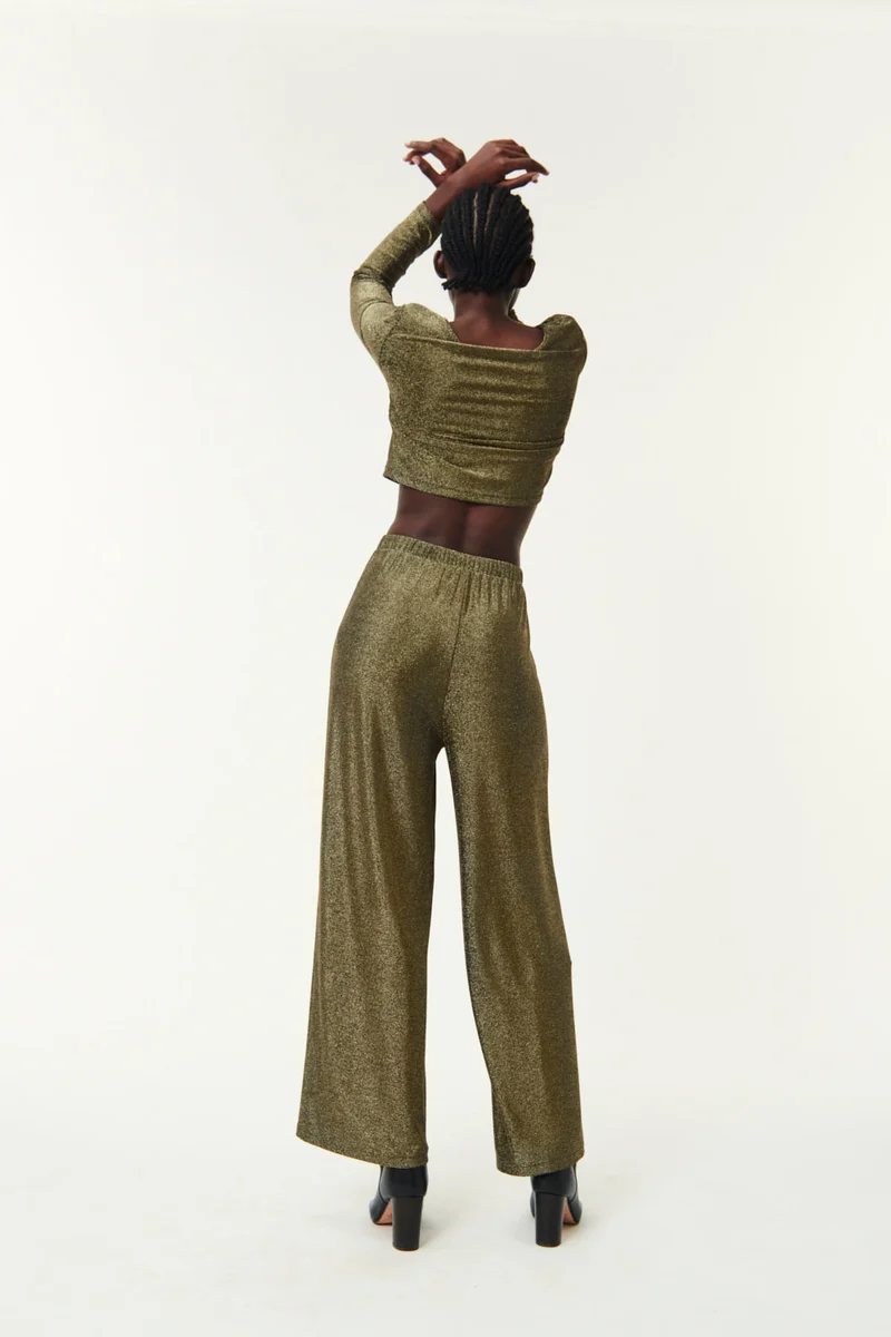 Pantalon Fanny Or