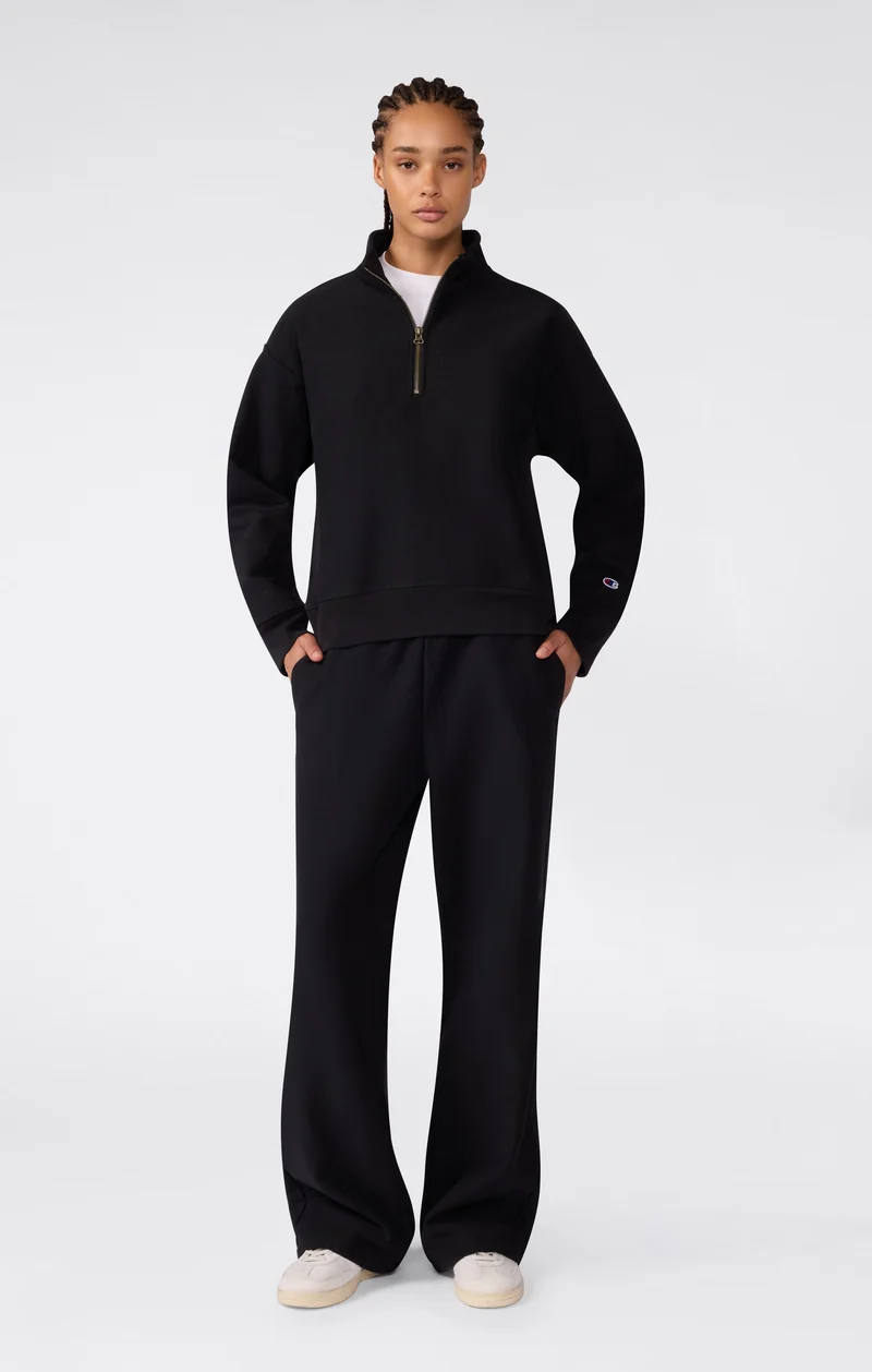 Women’s Reverse Weave Flare Trousers with Brushed Interior