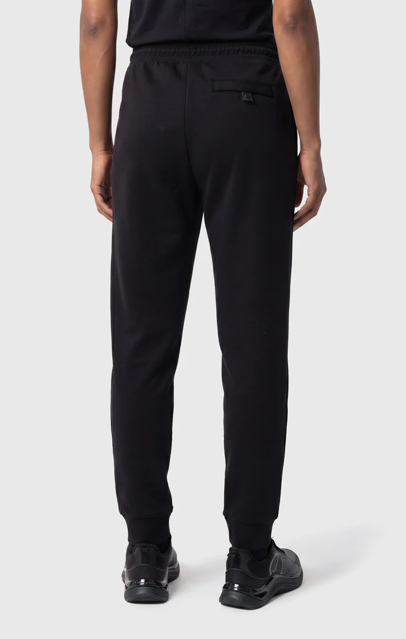 Women’s Trousers with Ribbed Cuffs in Stretch Interlock C-Tech