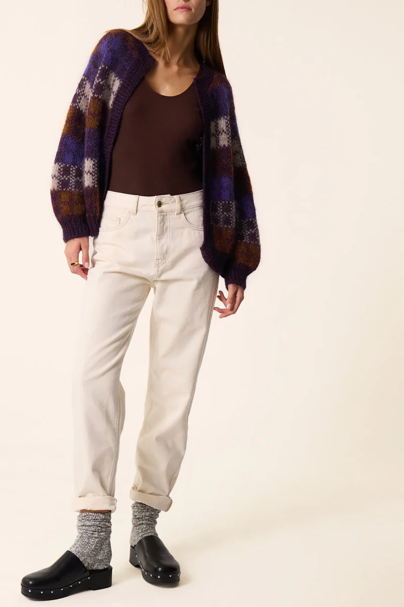 Gilet Azelia Carreaux